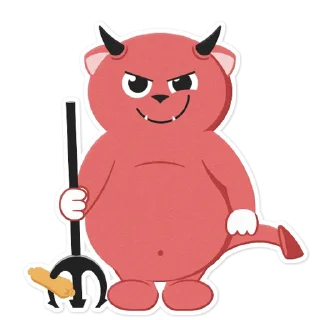 😈-Tobey the cat, Telegram Sticker