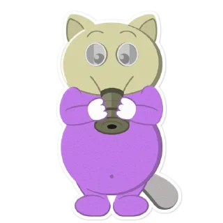 😶-Tobey the cat, Telegram Sticker