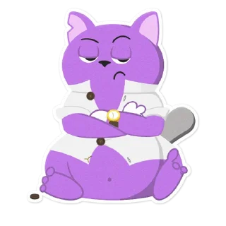 🖕-Tobey the cat, Telegram Sticker