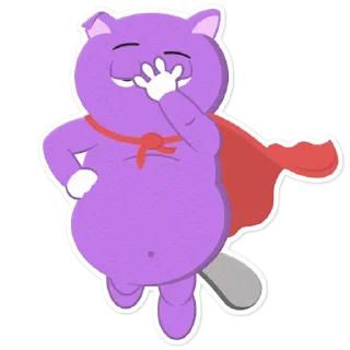 🤦‍♀️-Tobey the cat, Telegram Sticker