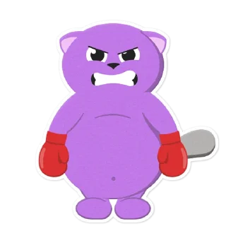 🤬-Tobey the cat, Telegram Sticker