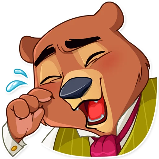 Todd Bear, telegram sticker