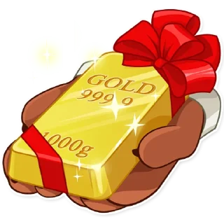 🎁-Todd Bear, Telegram Sticker