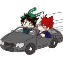 ❤️-TodoDeku, Telegram Sticker