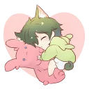 😴-TodoDeku, Telegram Sticker