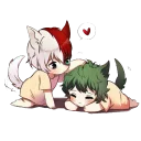 ❤-TodoDeku, Telegram Sticker