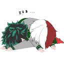 😴-TodoDeku, Telegram Sticker