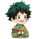 😀-TodoDeku, Telegram Sticker