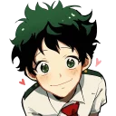 ☺️-TodoDeku, Telegram Sticker