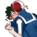 ❤-TodoDeku, Telegram Sticker