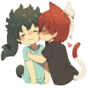❤-TodoDeku, Telegram Sticker