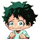 😭-TodoDeku, Telegram Sticker