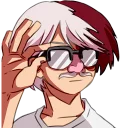 😎-TodoDeku, Telegram Sticker