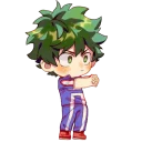 😕-TodoDeku, Telegram Sticker