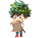 🤔-TodoDeku, Telegram Sticker