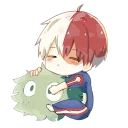 😴-TodoDeku, Telegram Sticker