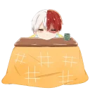 😴-TodoDeku, Telegram Sticker