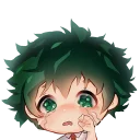 😭-TodoDeku, Telegram Sticker