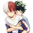 ❤️-TodoDeku, Telegram Sticker