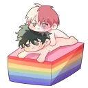 ❤️-TodoDeku, Telegram Sticker