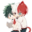 ❤-TodoDeku, Telegram Sticker