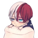 😕-TodoDeku, Telegram Sticker