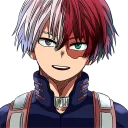 😀-TodoDeku, Telegram Sticker