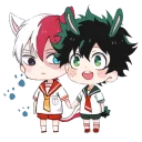 ❤-TodoDeku, Telegram Sticker