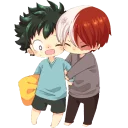 ❤-TodoDeku, Telegram Sticker