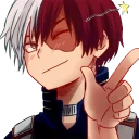 😉-TodoDeku, Telegram Sticker