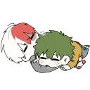 😴-TodoDeku, Telegram Sticker