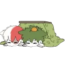 😴-TodoDeku, Telegram Sticker