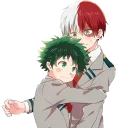 ❤️-TodoDeku, Telegram Sticker