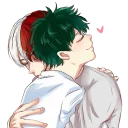 ❤-TodoDeku, Telegram Sticker