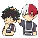 ❤️-TodoDeku, Telegram Sticker