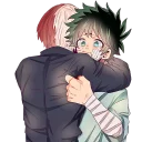 ❤️-TodoDeku, Telegram Sticker