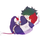 ❤️-TodoDeku, Telegram Sticker