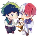 ❤-TodoDeku, Telegram Sticker