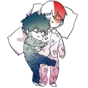 😴-TodoDeku, Telegram Sticker