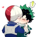 ❤-TodoDeku, Telegram Sticker