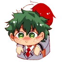 ❤️-TodoDeku, Telegram Sticker