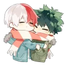 ❤️-TodoDeku, Telegram Sticker