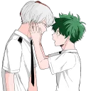 ❤️-TodoDeku, Telegram Sticker