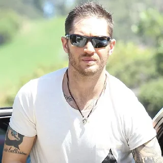 😎-Tom Hardy, Telegram Sticker