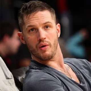 😮-Tom Hardy, Telegram Sticker