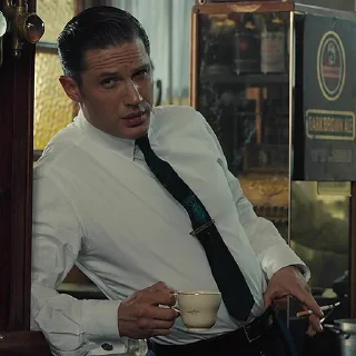 🤨-Tom Hardy, Telegram Sticker