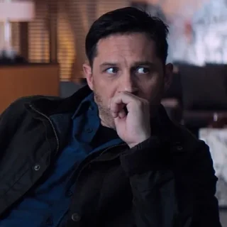 😒-Tom Hardy, Telegram Sticker