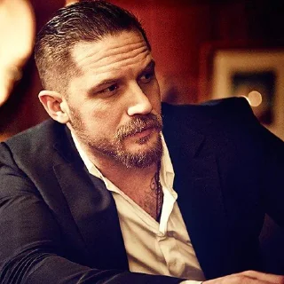 🤨-Tom Hardy, Telegram Sticker