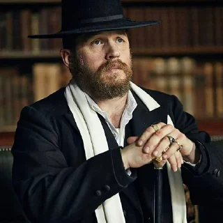 😐-Tom Hardy, Telegram Sticker