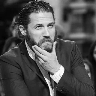 😏-Tom Hardy, Telegram Sticker